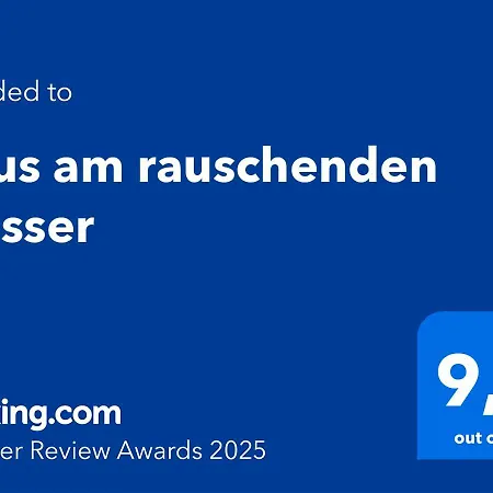 펜션 Haus Am Rauschenden Wasser